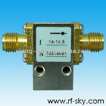 china supplier 8-12GHz SMA/N Connector Type rf Broadband Isolator